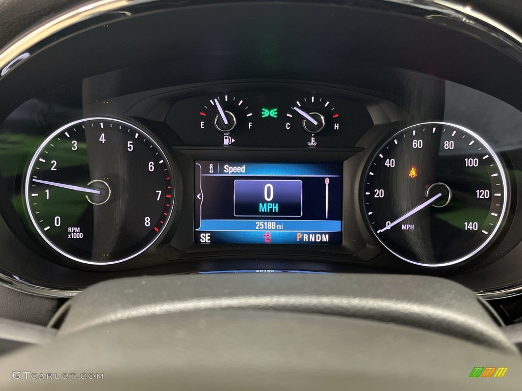 2019 Encore Preferred AWD - Satin Steel Metallic / Ebony photo #11