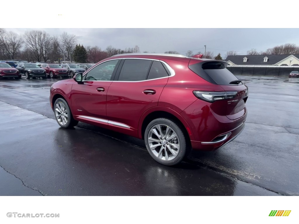 2022 Envision Avenir AWD - Cinnabar Metallic / Ebony photo #6