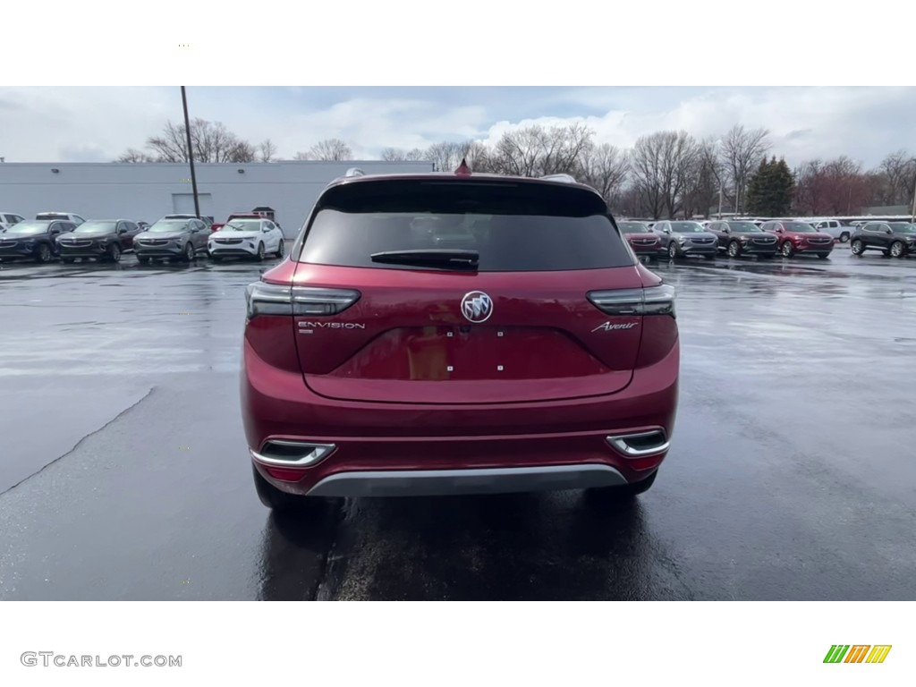 2022 Envision Avenir AWD - Cinnabar Metallic / Ebony photo #7