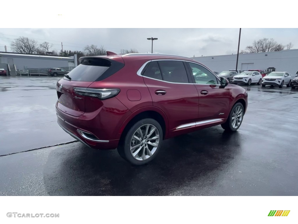 2022 Envision Avenir AWD - Cinnabar Metallic / Ebony photo #8