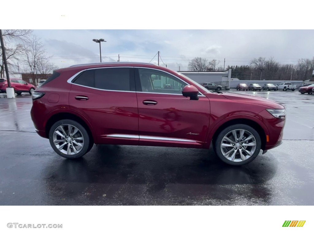 2022 Envision Avenir AWD - Cinnabar Metallic / Ebony photo #9