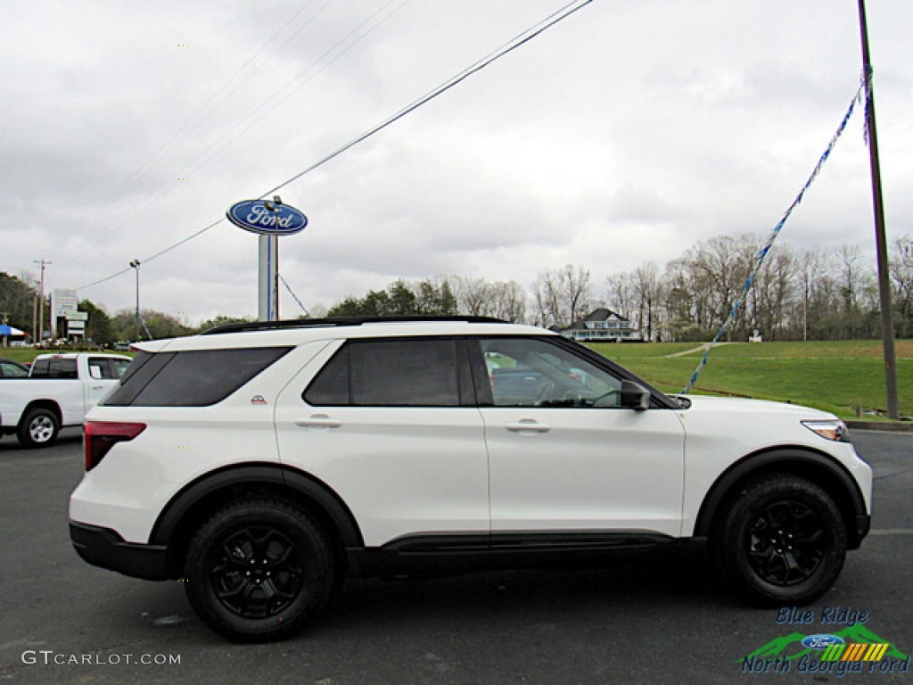 Star White Metallic 2022 Ford Explorer Timberline 4WD Exterior Photo #144061617