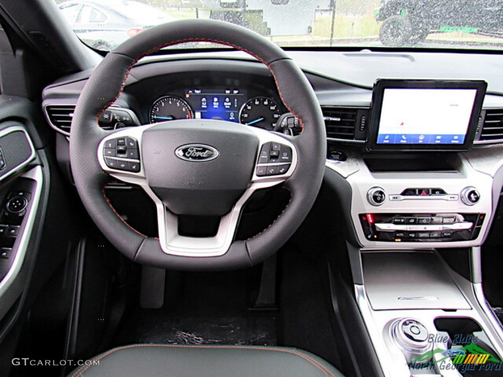 2022 Ford Explorer Timberline 4WD Deep Cypress Dashboard Photo #144061683