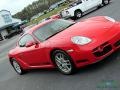 2007 Carmon Red Metallic Porsche Cayman   photo #23