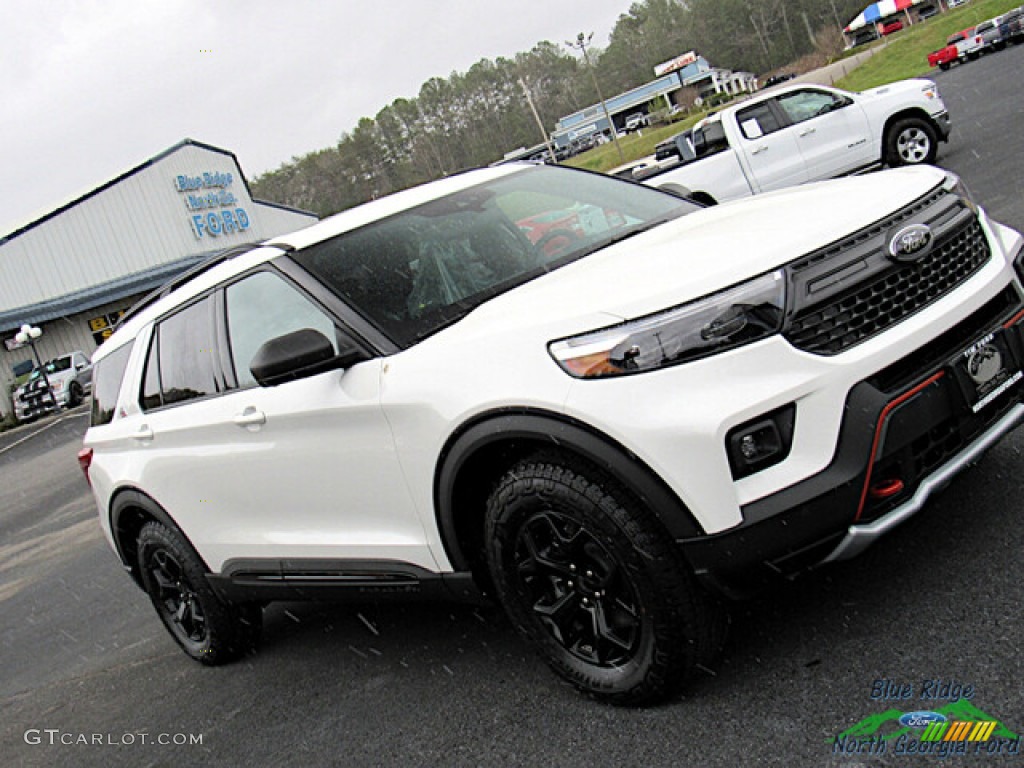 2022 Star White Metallic Ford Explorer Timberline 4WD 144061576 Photo