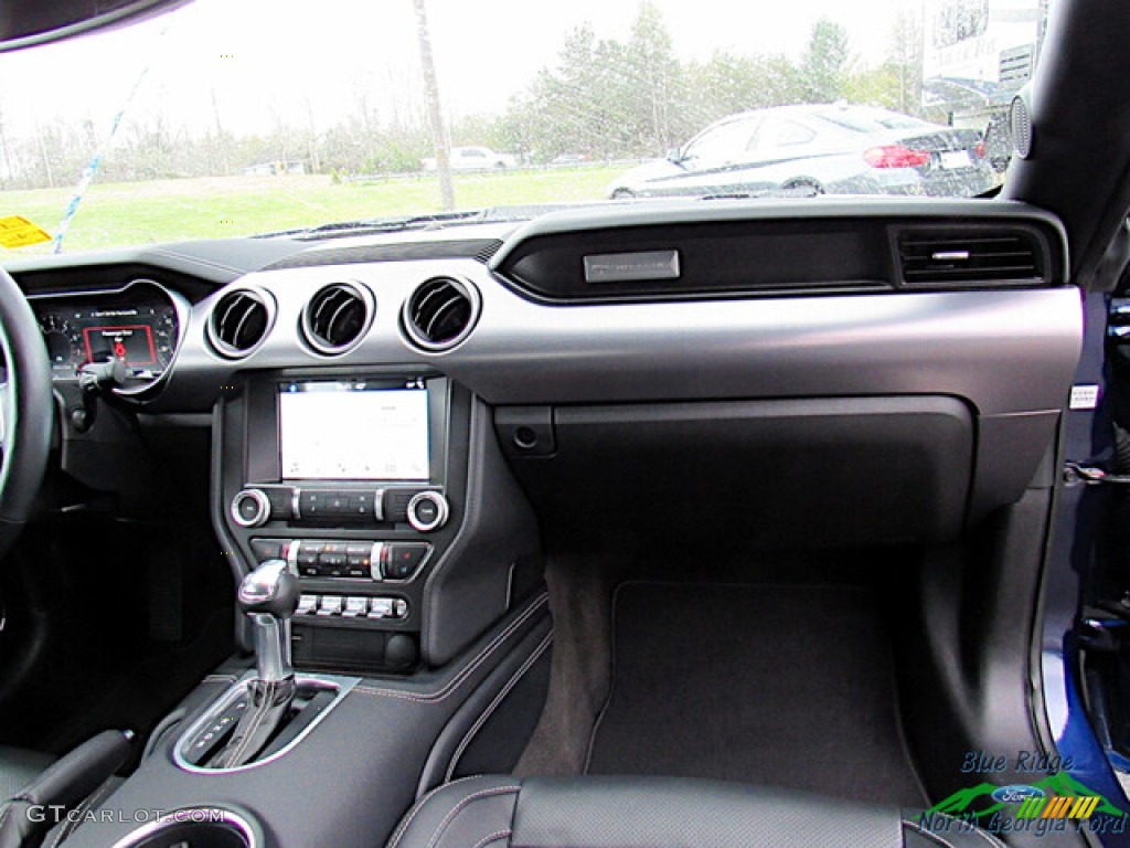 2018 Mustang EcoBoost Premium Convertible - Kona Blue / Ebony photo #15