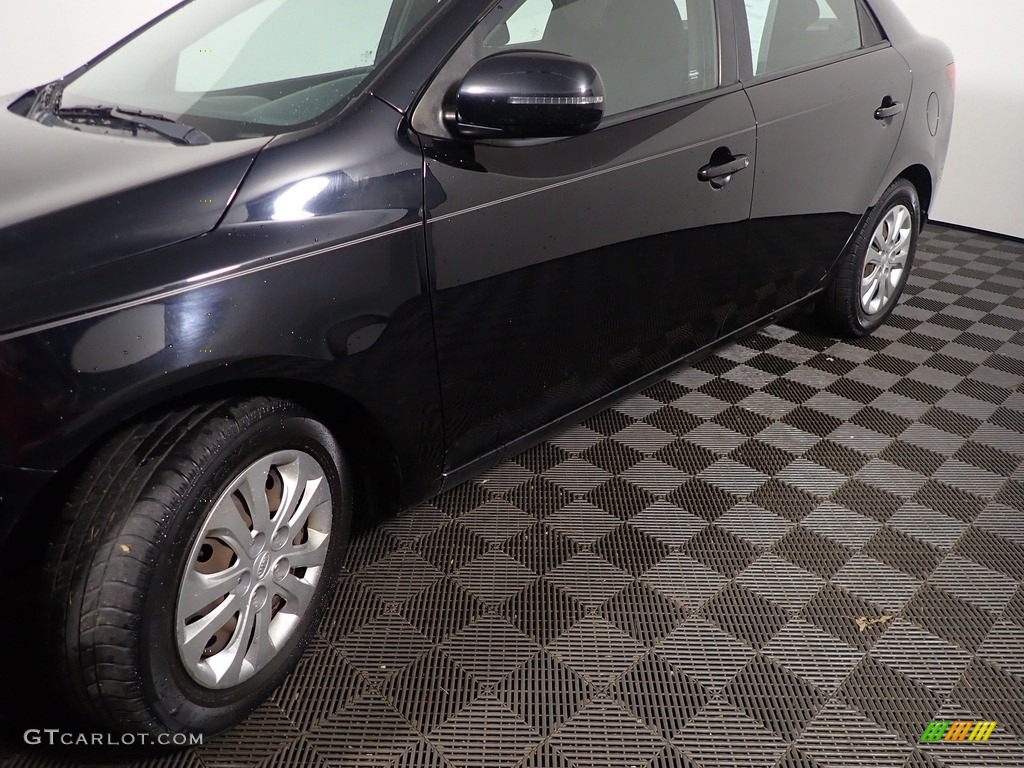 2012 Forte EX - Ebony Black / Black photo #8