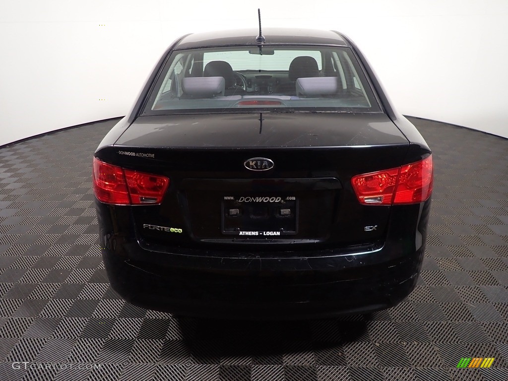 2012 Forte EX - Ebony Black / Black photo #10