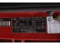 IY: Spicy Red 2011 Kia Forte SX 5 Door Color Code