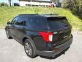 2021 Agate Black Metallic Ford Explorer XLT  photo #9