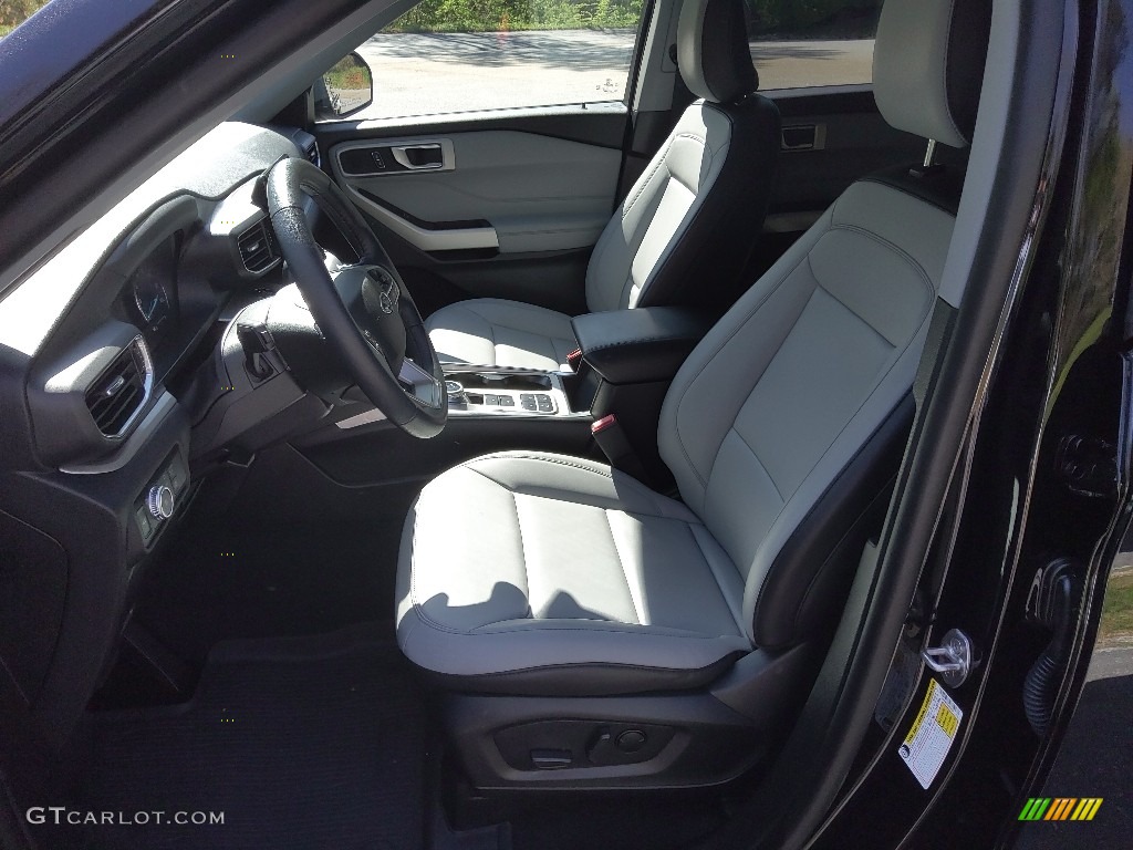 Light Slate Interior 2021 Ford Explorer XLT Photo #144063337