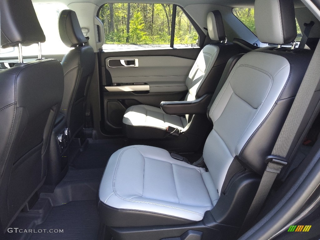 2021 Explorer XLT - Agate Black Metallic / Light Slate photo #13