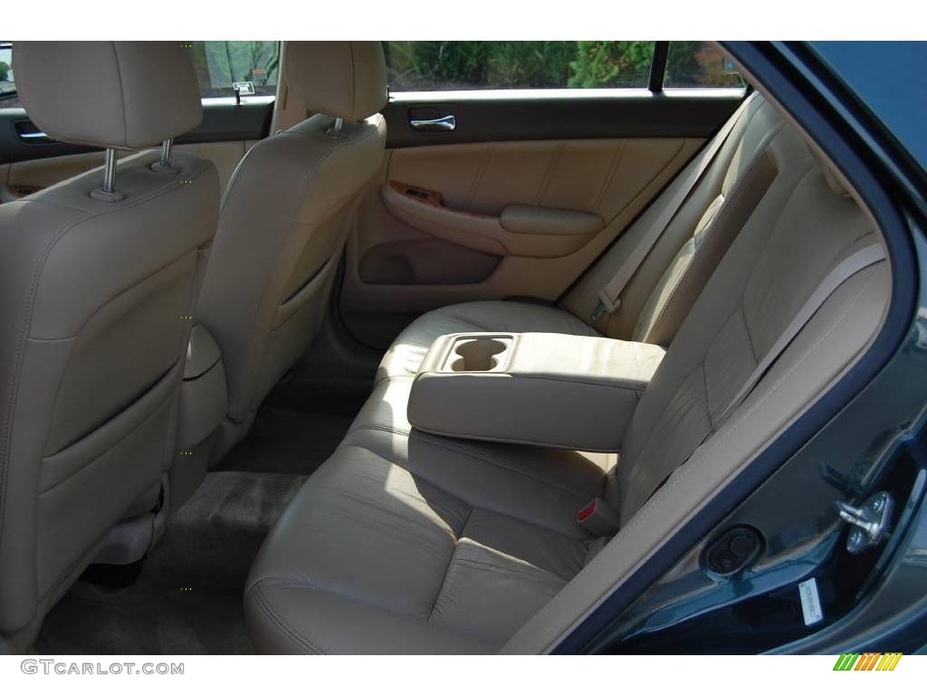 2004 Accord EX-L Sedan - Deep Green Pearl / Ivory photo #7