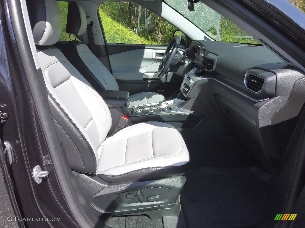 Light Slate Interior 2021 Ford Explorer XLT Photo #144063546