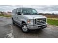 Ingot Silver Metallic 2010 Ford E Series Van E350 XL Passenger