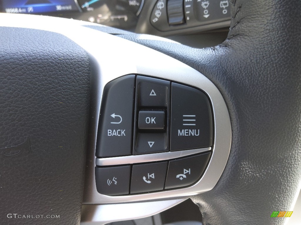 2021 Explorer XLT - Agate Black Metallic / Light Slate photo #22