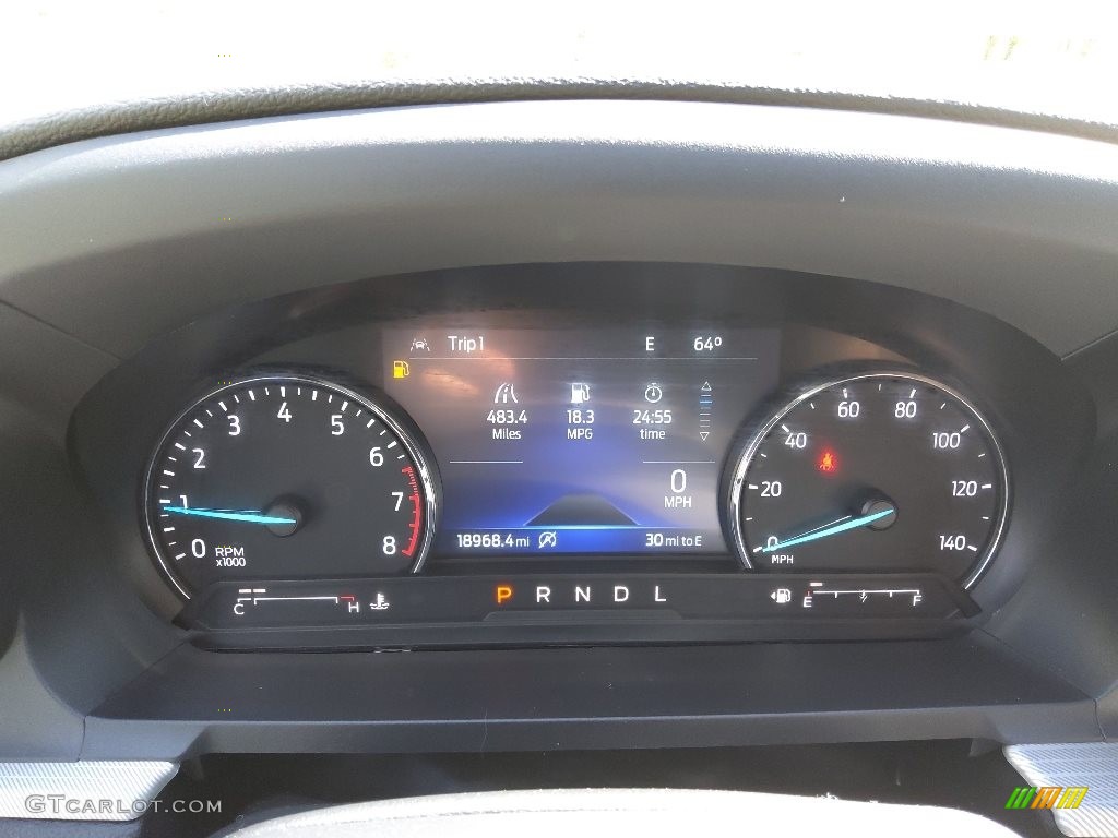 2021 Ford Explorer XLT Gauges Photo #144063674