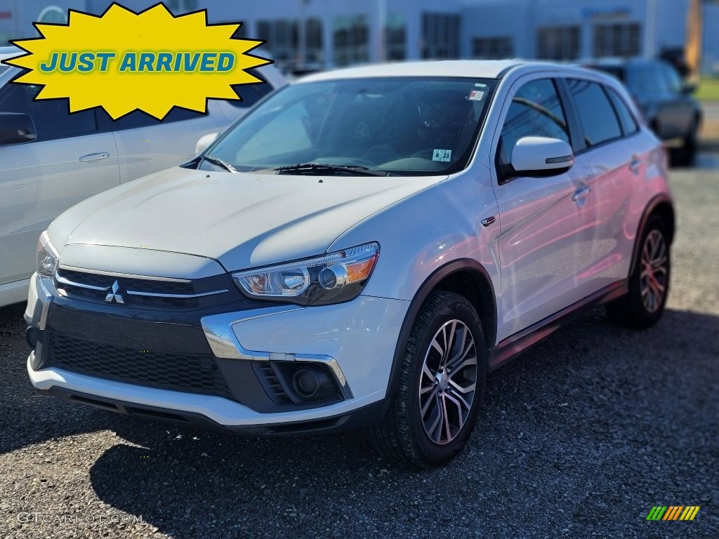 2018 Outlander Sport ES AWC - Diamond White Pearl / Black photo #1