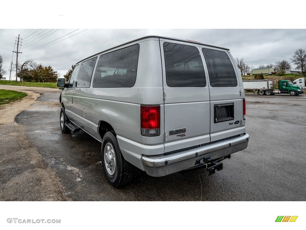 2010 E Series Van E350 XL Passenger - Ingot Silver Metallic / Medium Flint photo #6