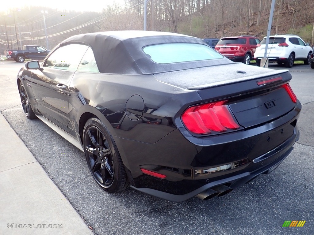 2019 Mustang GT Premium Convertible - Shadow Black / Showstopper Red photo #4