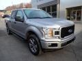 2020 Iconic Silver Ford F150 STX SuperCrew 4x4  photo #8
