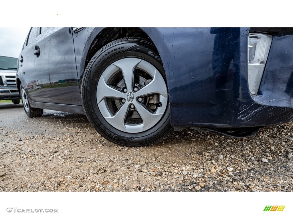 2013 Prius Four Hybrid - Nautical Blue Metallic / Misty Gray photo #2
