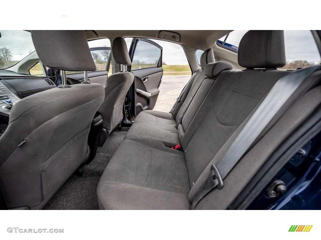 2013 Prius Four Hybrid - Nautical Blue Metallic / Misty Gray photo #22