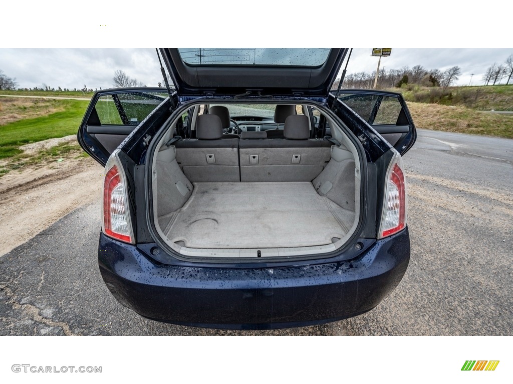 2013 Prius Four Hybrid - Nautical Blue Metallic / Misty Gray photo #23