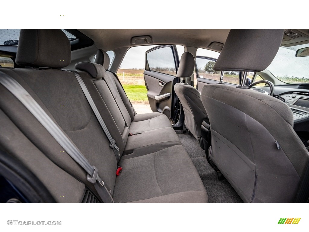 2013 Prius Four Hybrid - Nautical Blue Metallic / Misty Gray photo #24