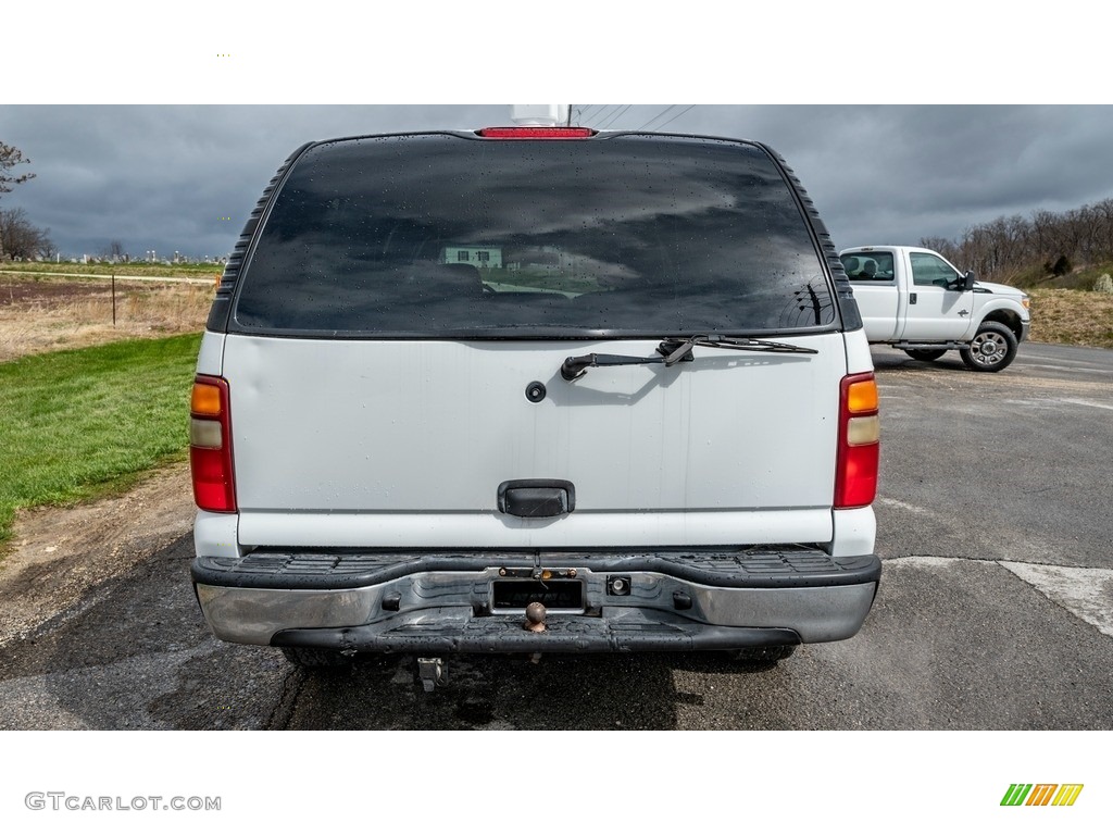 2002 Suburban 2500 LS 4x4 - Summit White / Graphite/Medium Gray photo #5