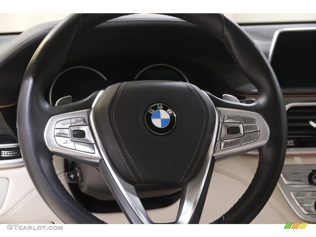 2019 BMW 7 Series 740i xDrive Sedan Steering Wheel Photos