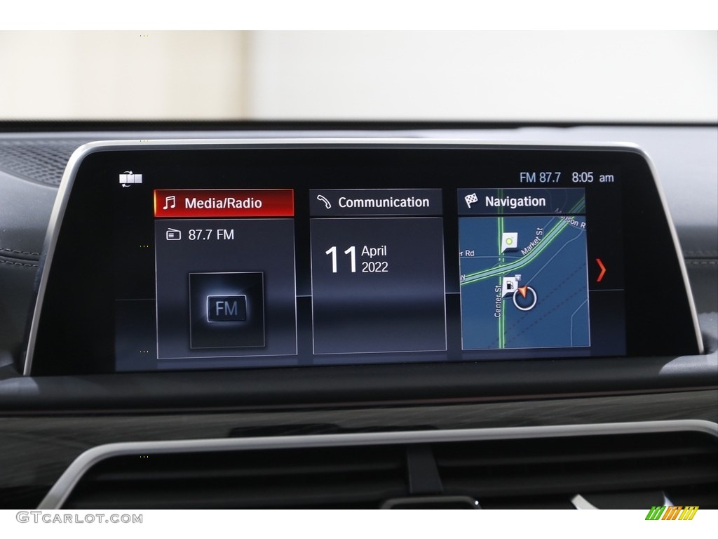 2019 7 Series 740i xDrive Sedan - Mineral White Metallic / Ivory White photo #10