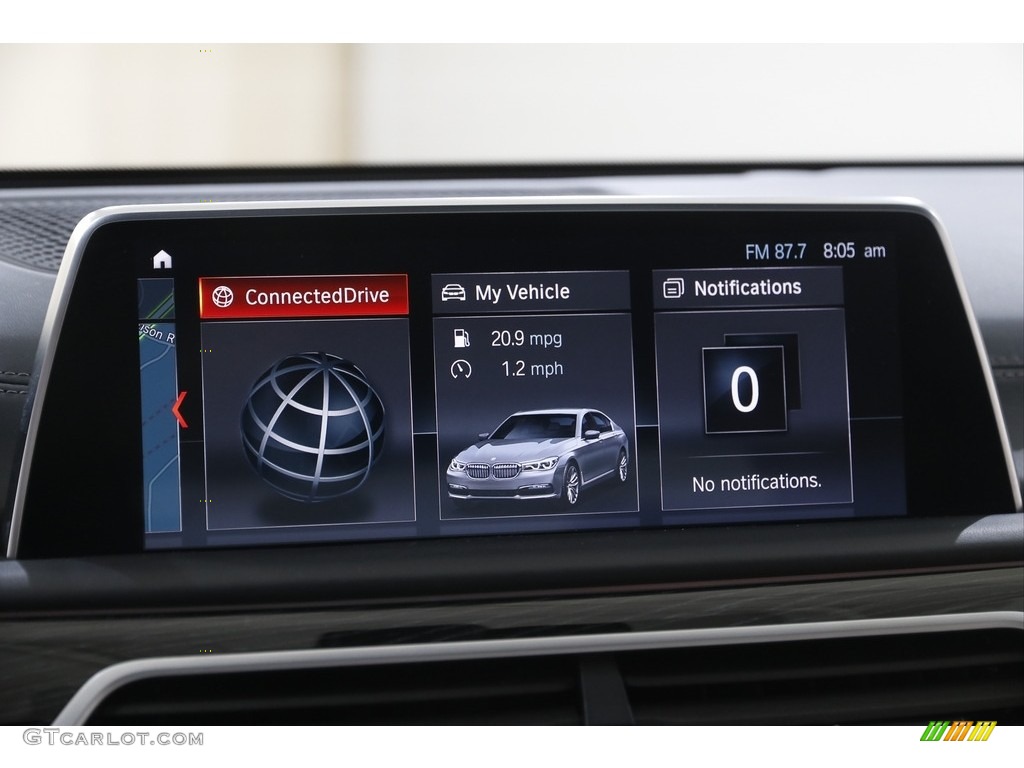 2019 7 Series 740i xDrive Sedan - Mineral White Metallic / Ivory White photo #11