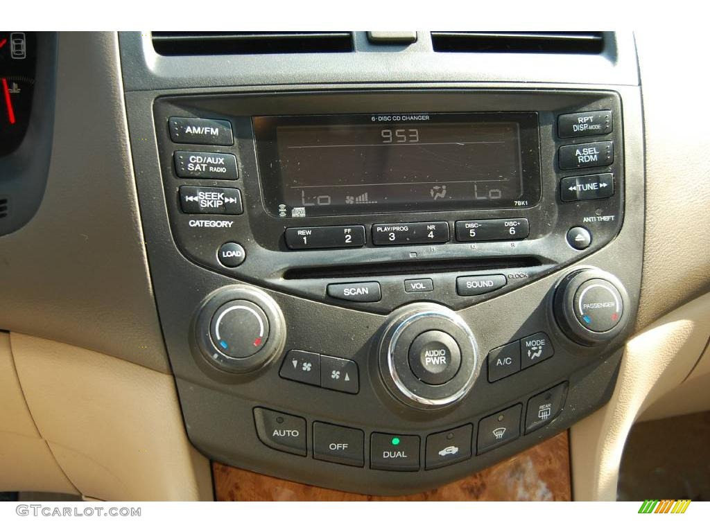 2004 Accord EX-L Sedan - Deep Green Pearl / Ivory photo #22