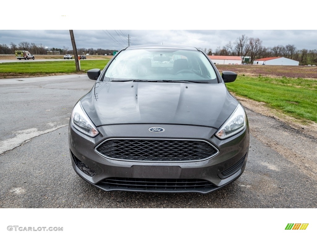 2018 Focus S Sedan - Magnetic / Charcoal Black photo #9