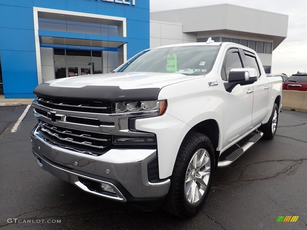 2019 Silverado 1500 LTZ Crew Cab 4WD - Summit White / Gideon/Very Dark Atmosphere photo #2
