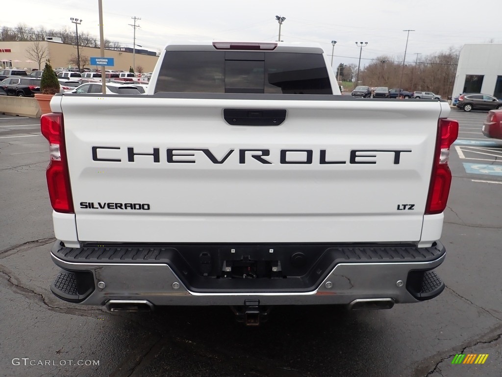 2019 Silverado 1500 LTZ Crew Cab 4WD - Summit White / Gideon/Very Dark Atmosphere photo #6