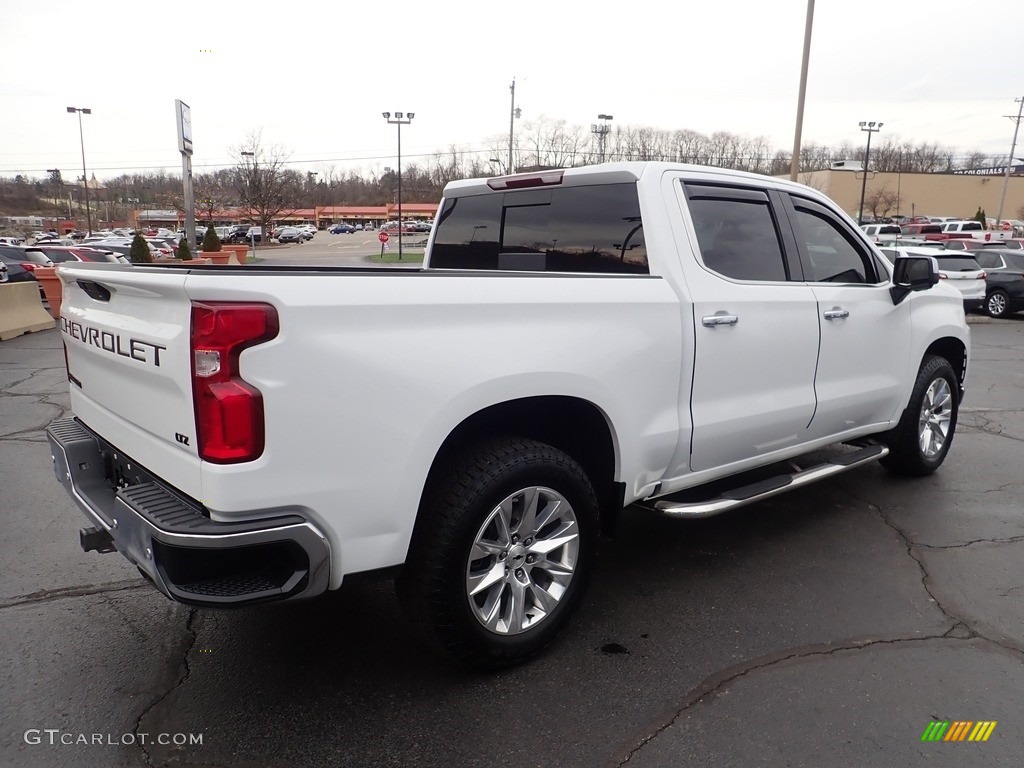 2019 Silverado 1500 LTZ Crew Cab 4WD - Summit White / Gideon/Very Dark Atmosphere photo #8