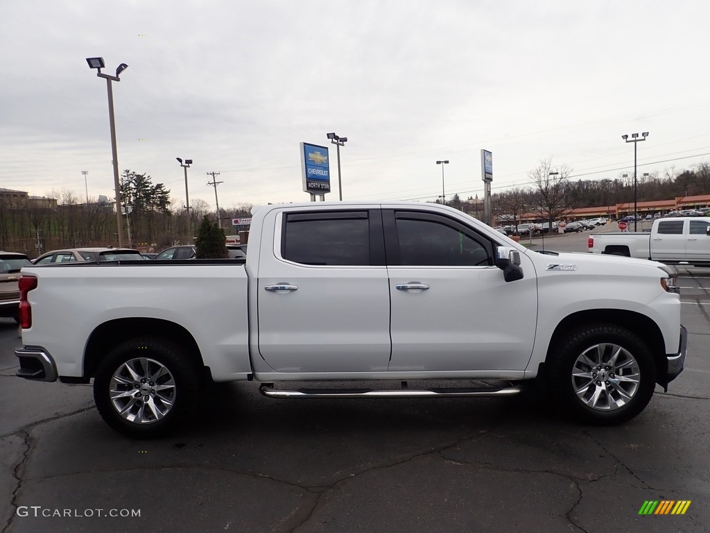 2019 Silverado 1500 LTZ Crew Cab 4WD - Summit White / Gideon/Very Dark Atmosphere photo #9