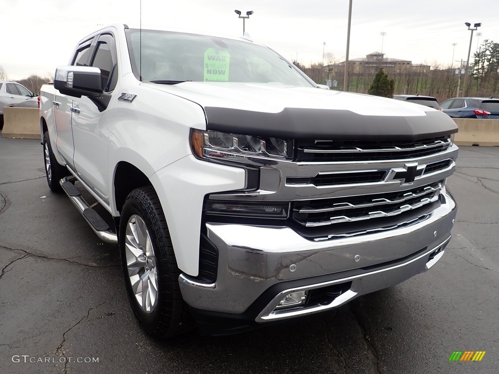 2019 Silverado 1500 LTZ Crew Cab 4WD - Summit White / Gideon/Very Dark Atmosphere photo #11