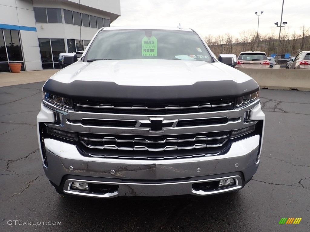 2019 Silverado 1500 LTZ Crew Cab 4WD - Summit White / Gideon/Very Dark Atmosphere photo #12