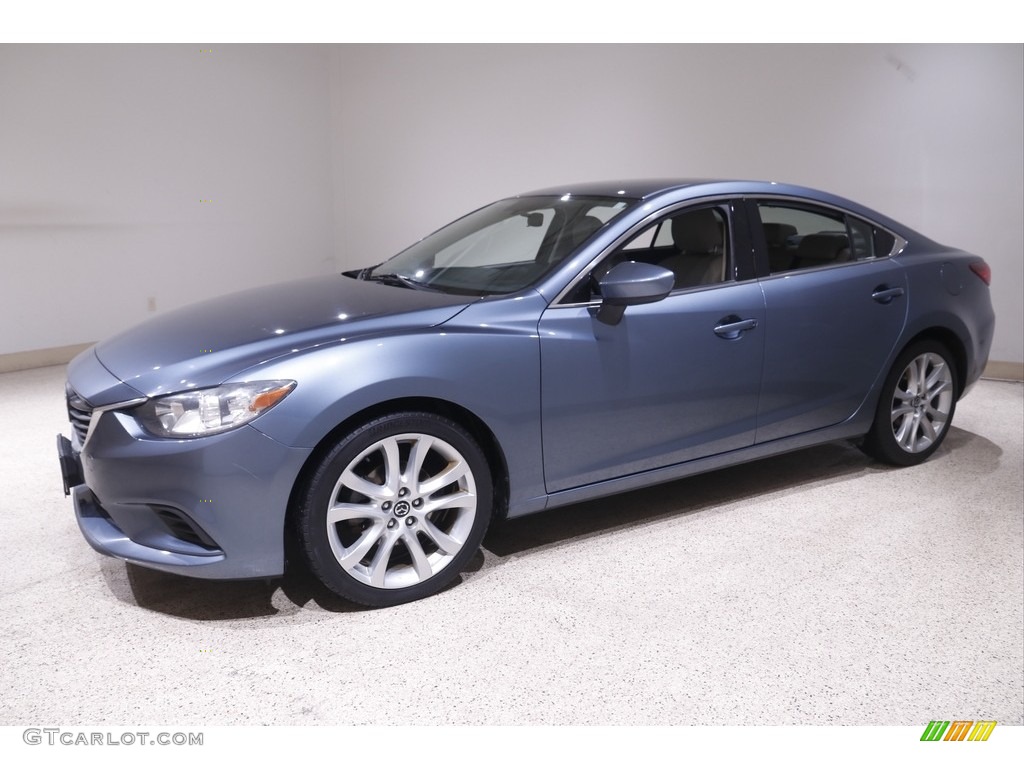 2014 MAZDA6 Touring - Blue Reflex Mica / Sand photo #3