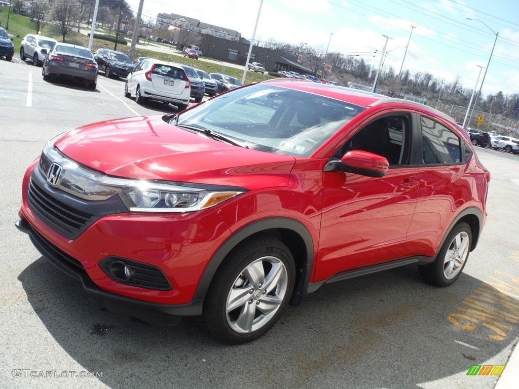 2019 HR-V EX-L AWD - Milano Red / Black photo #6