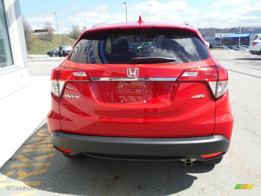 2019 HR-V EX-L AWD - Milano Red / Black photo #8