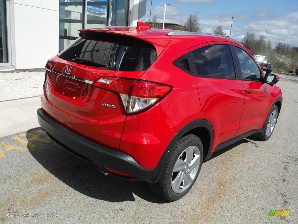 2019 HR-V EX-L AWD - Milano Red / Black photo #9