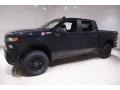 2021 Black Chevrolet Silverado 1500 Custom Trail Boss Crew Cab 4x4  photo #3