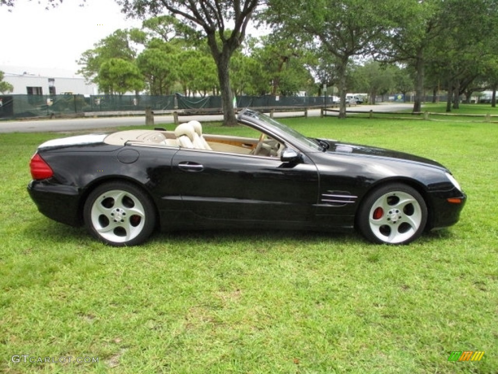 2005 SL 500 Roadster - Black / Stone photo #3