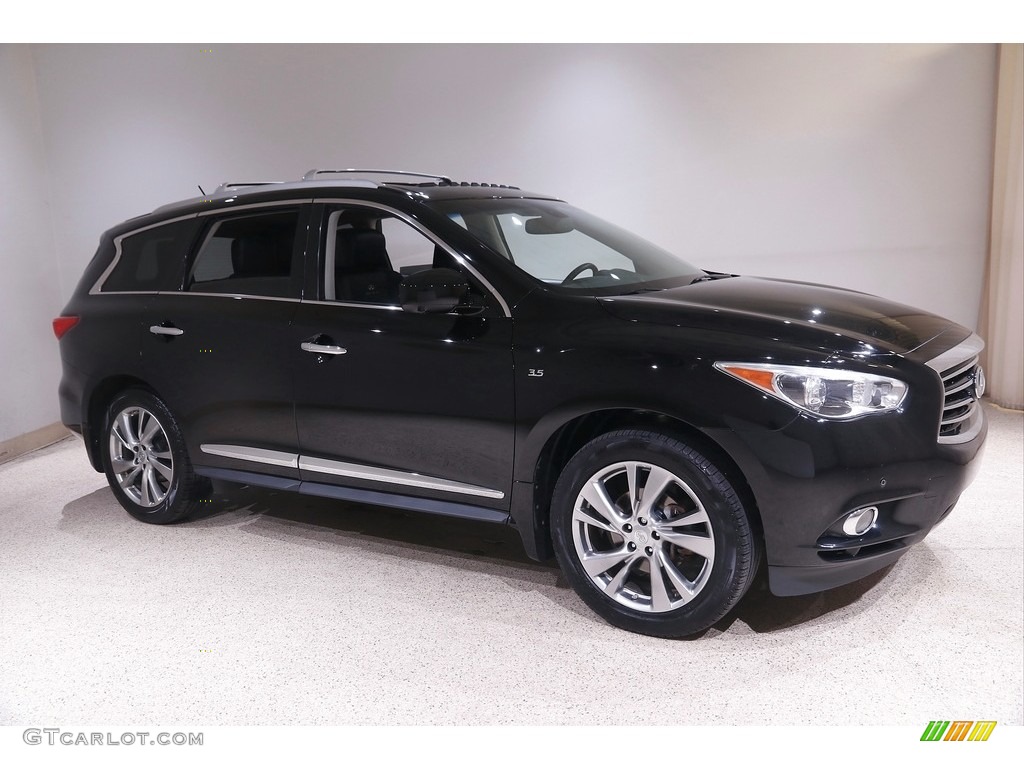 2014 QX60 3.5 AWD - Black Obsidian / Graphite photo #1