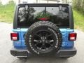 2022 Hydro Blue Pearl Jeep Wrangler Willys 4x4  photo #7