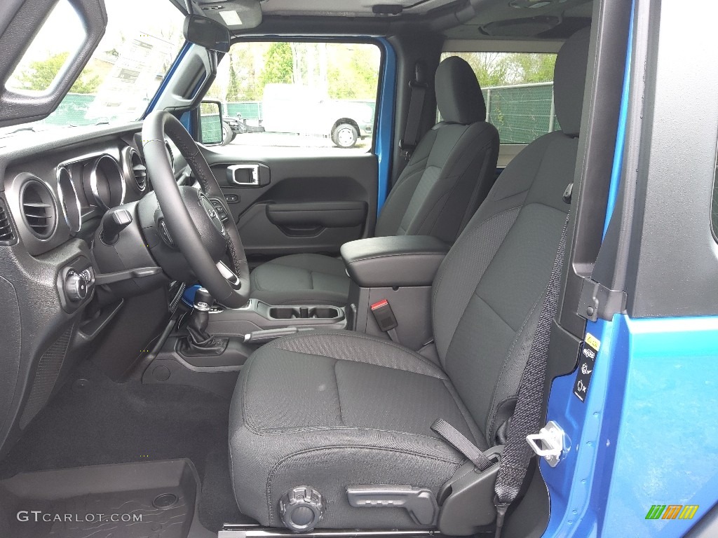 Black Interior 2022 Jeep Wrangler Willys 4x4 Photo #144071150